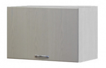 Шкаф 600 с дверью (открывание вверх) Дуб белый